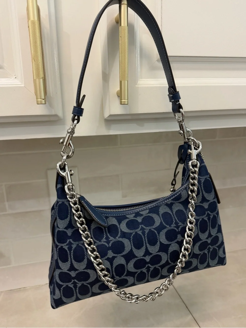 Coach Signature Juliet 25 Chain Shoulder Bag